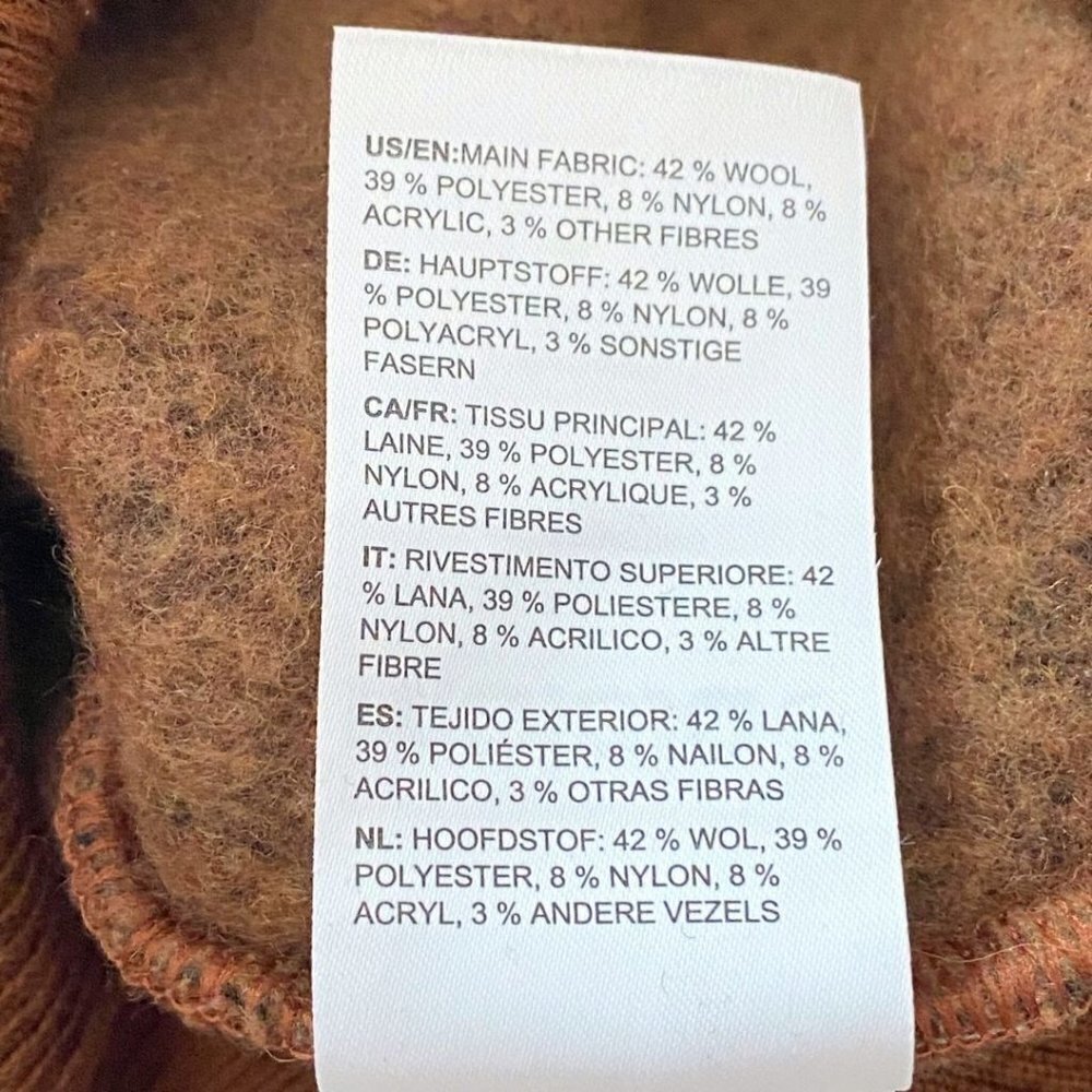 MALOJA  BROWN PASTEL EMBROIDERY TEDDY FLEECE SWEATER STYLE 32439 - S - Picture 12 of 12